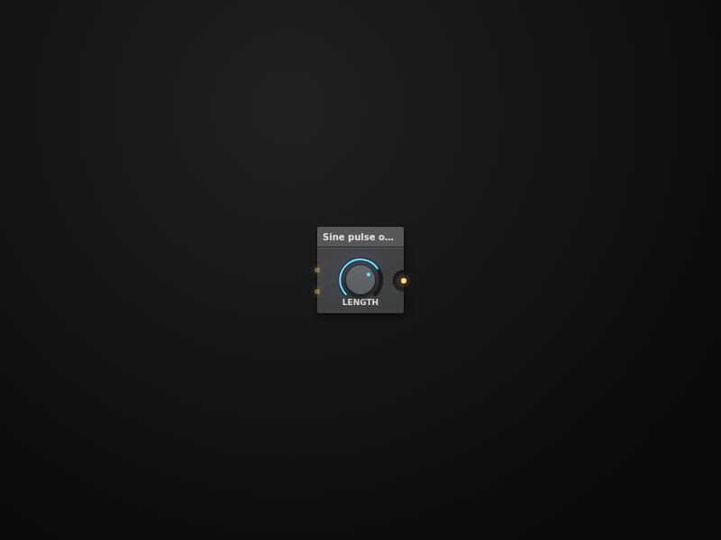 Sine pulse oscillator