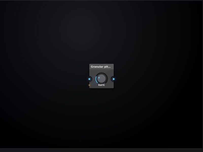 Granular pitch shift