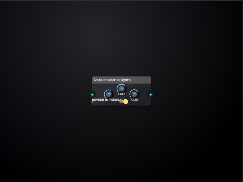 Dark industrial Synth