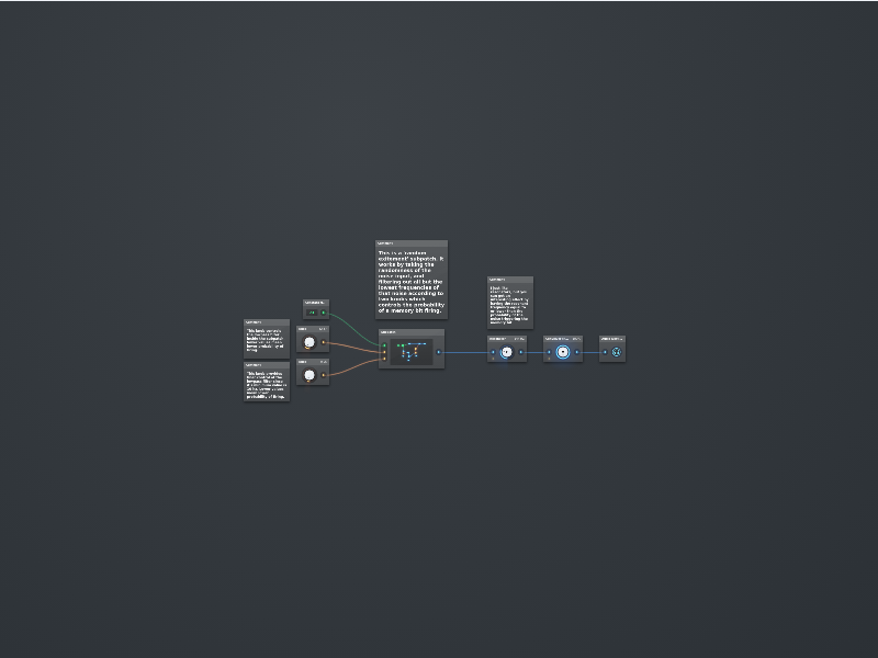 Random lowpass exciter