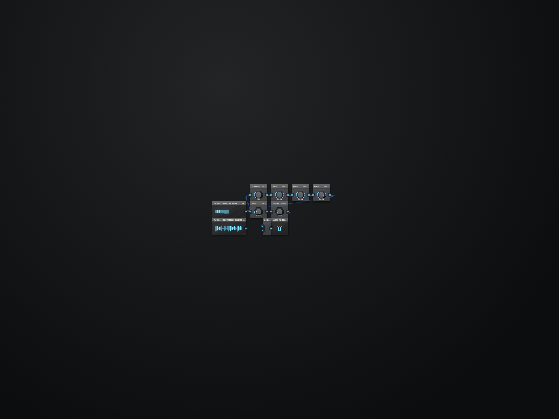 audio player + distortion board