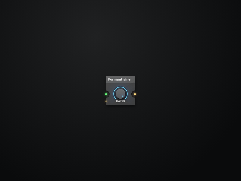 Formant sine